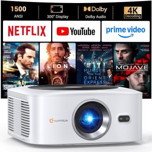 Proyector inteligente de decodificación 4K compatible con Netflix, pro