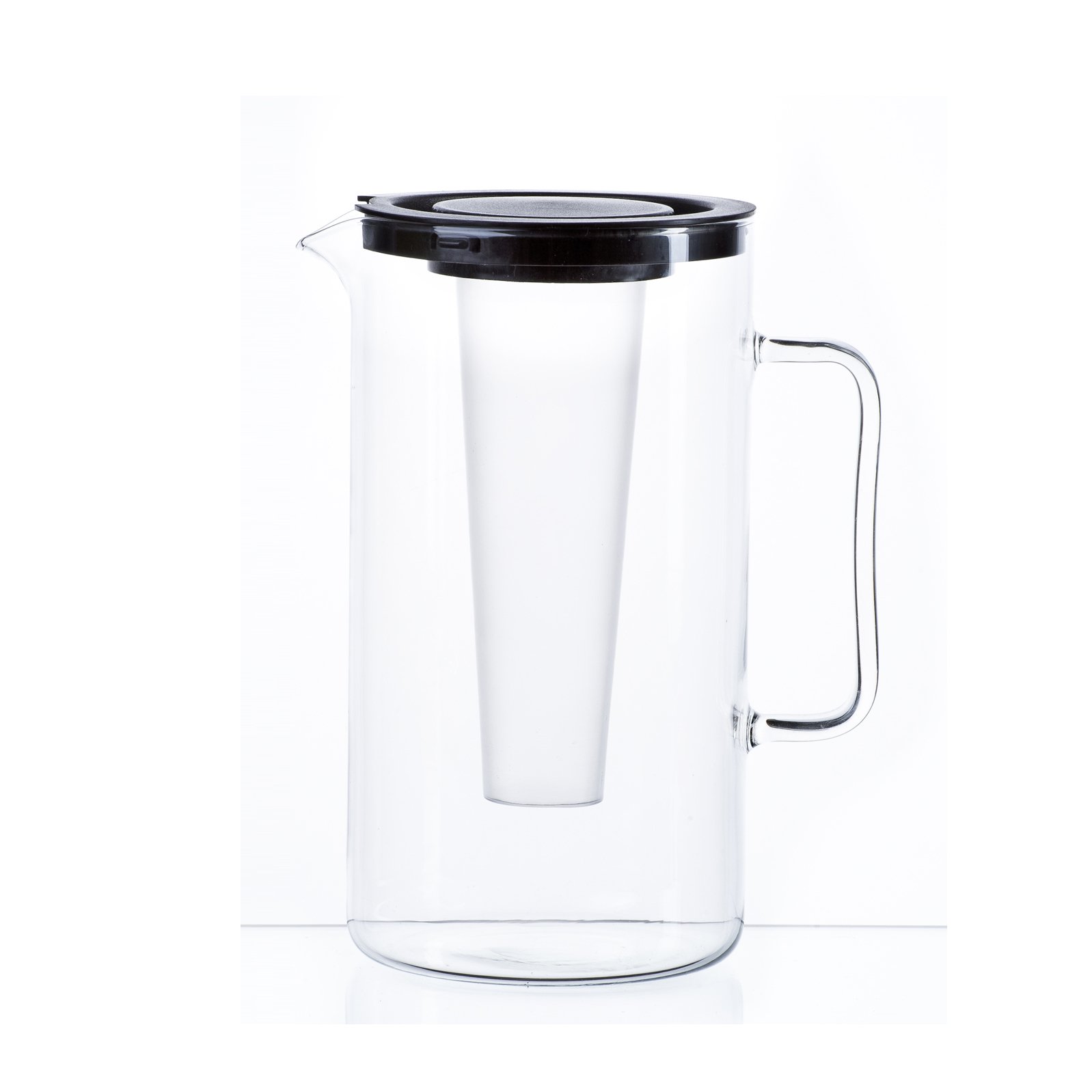 Jarra C/Porta Hielo Deckel Schwarz 2Ltr - Imagen 2