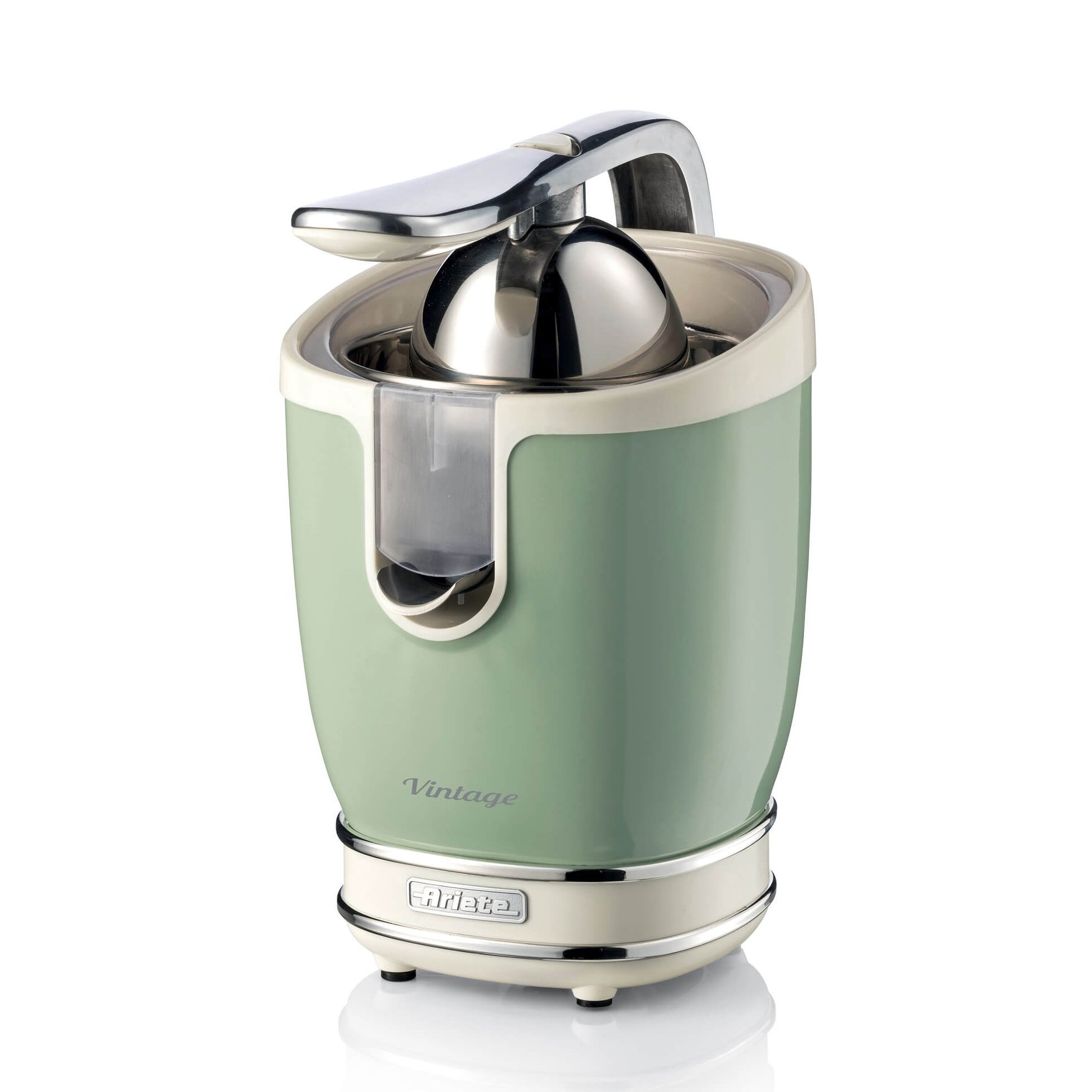 Exprimidor De Frutas Color Crema/Verde