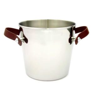 Champagnera Inox Cuero Marron