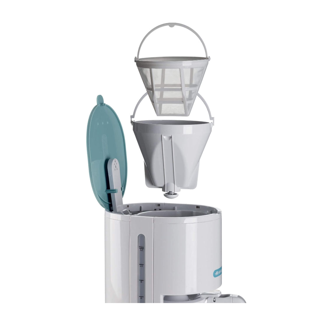 Cafetera Drip Blanco-Azul - Imagen 2