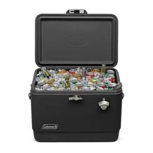 Conservadora Coleman 54Qt Acero Inox Negro - Imagen 3
