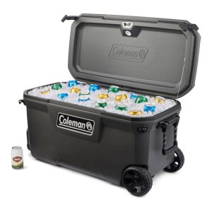 Conservadora Convoy Negra 100 Qt Con Ruedas - Imagen 2