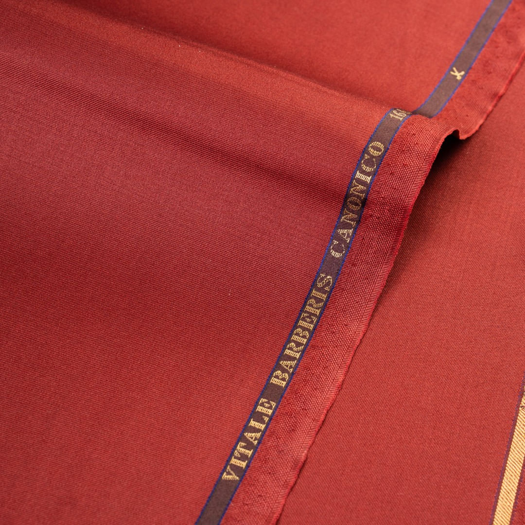 Tela Casimir Italiano S110 Por Metro Terracota Vitale B. C.