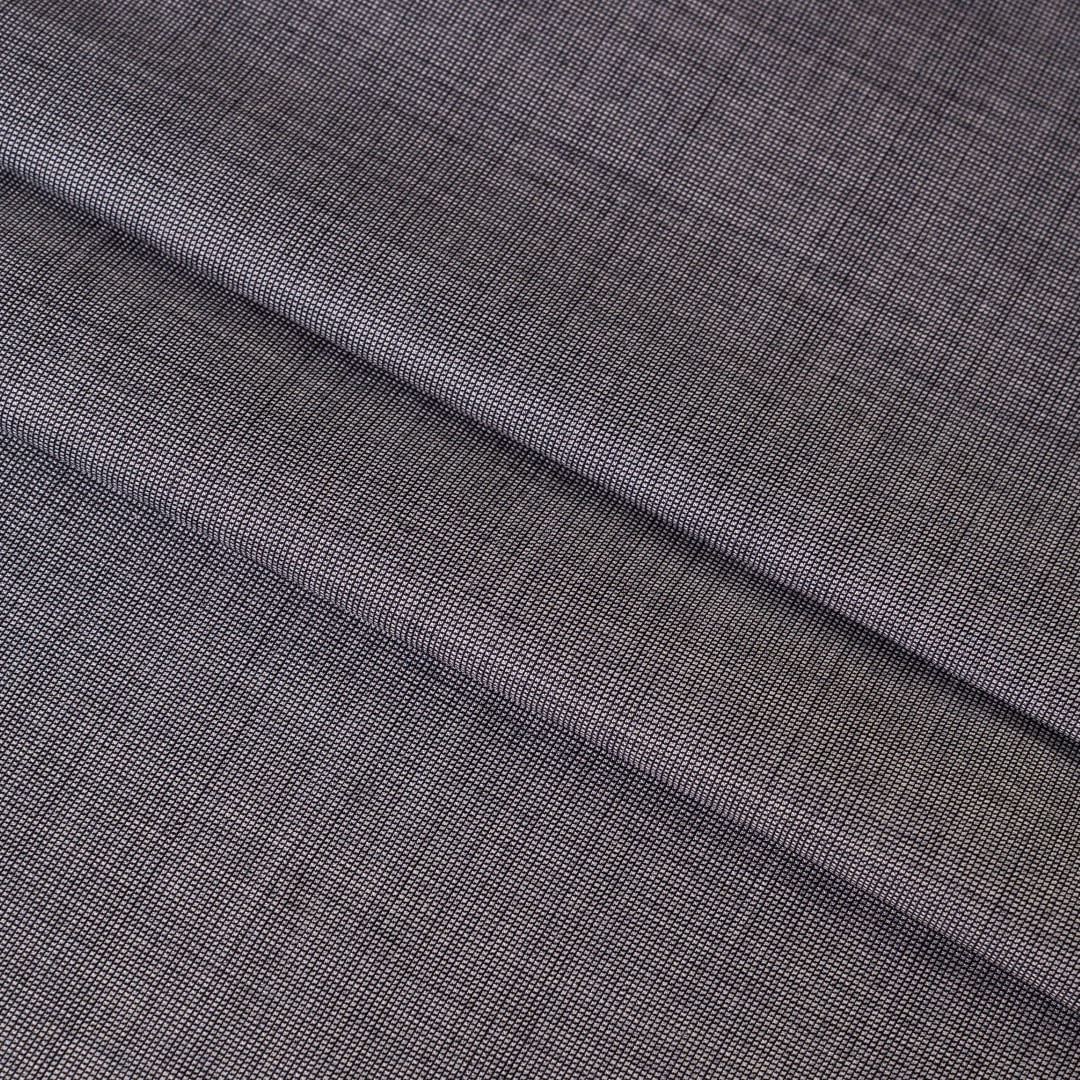 Tela Casimir Inglés Ruyi Cuadrillé Por Metro Gris Claro - Imagen 3