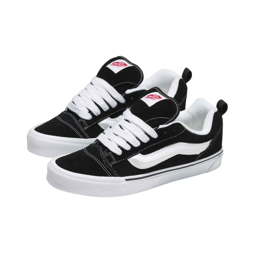 Zapatenis Hinchado Knu Skool Negro/Blanco Unisex Vans - Imagen 2
