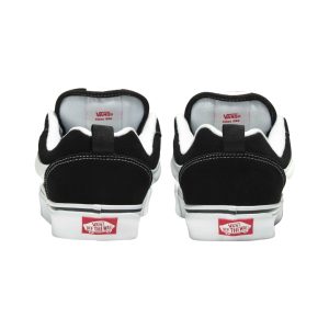 Zapatenis Hinchado Knu Skool Negro/Blanco Unisex Vans - Imagen 3