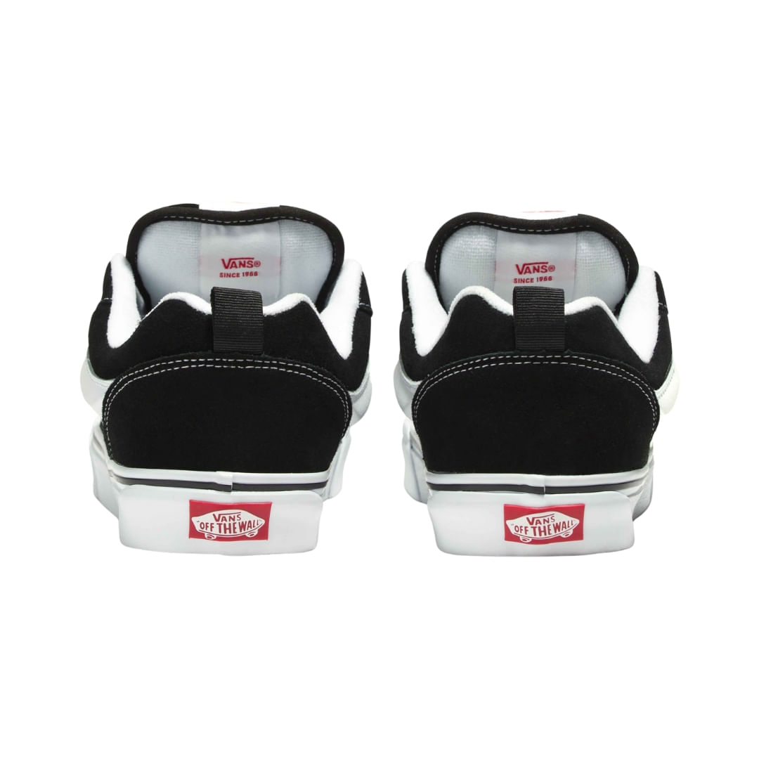 Zapatenis Hinchado Knu Skool Negro/Blanco Unisex Vans - Imagen 3