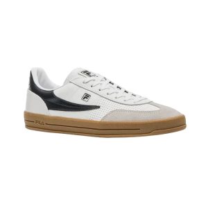 Zapatenis Fx Court 70 Vintage Beige Negro Hombre Fila - Imagen 2