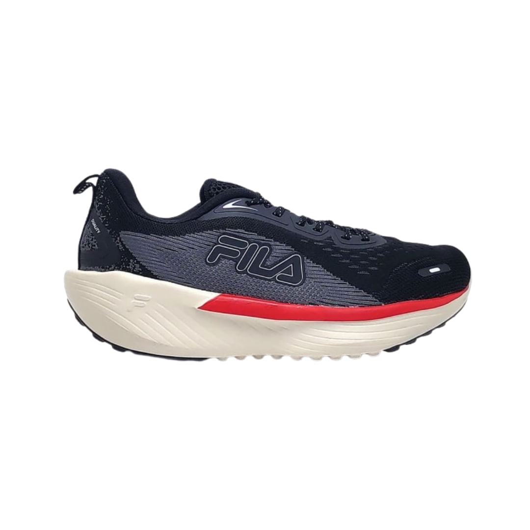 Champion Running Dualit Negro Gris Rojo Hombre Fila