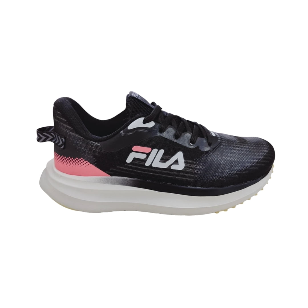 Champion Running Modelo Racer Sky Negro/Rosa Claro Mujer Fila