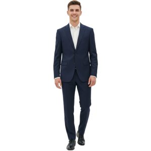 Traje Liso Spandex Regular Negro Hombre Vila Finzi