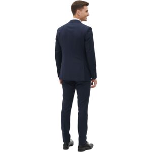 Traje Dobby Slim Azul Noche Hombre Vila Finzi - Imagen 3