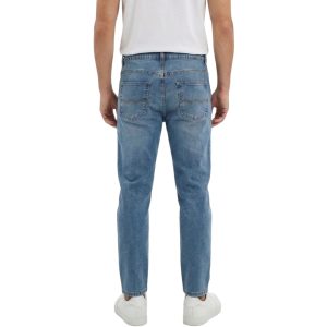 Alternative view of Jeans Basic Relaxed Celeste Hombre Connection