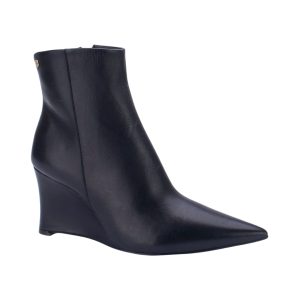 Bota Taco Americano Negro Mujer Lia Line