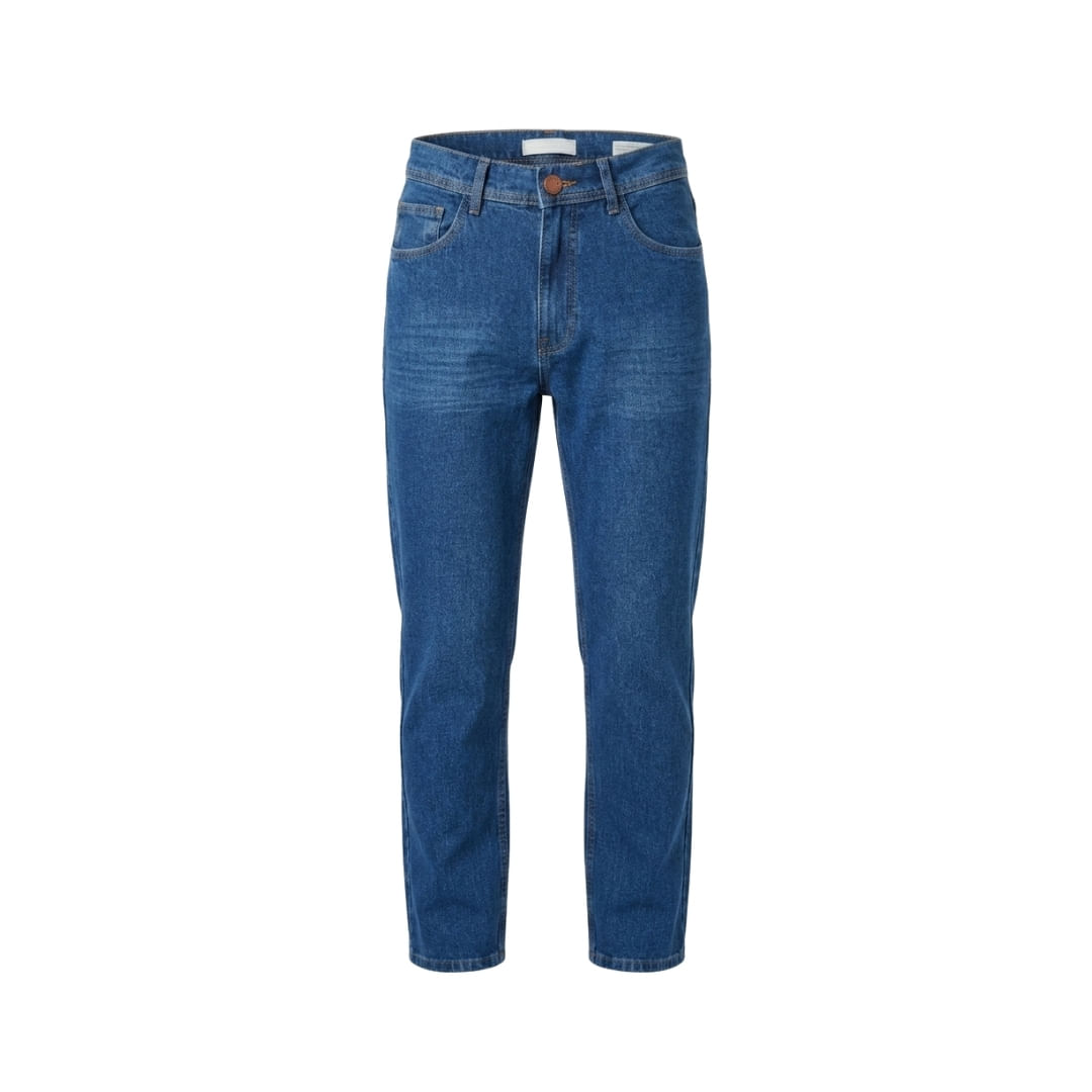Jean Regular Zat Plus Azul Oscuro Hombre New Green