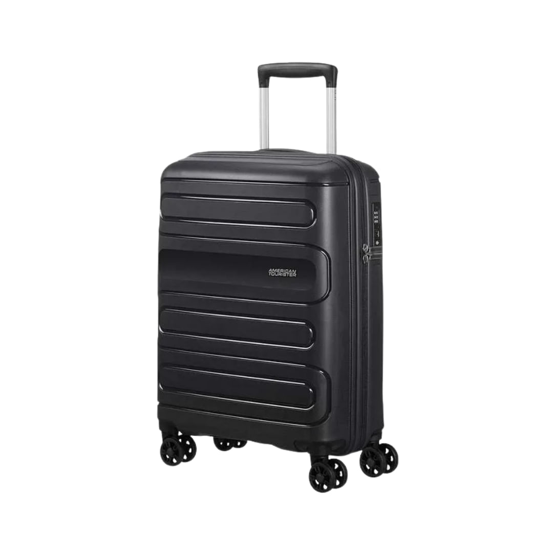 Maleta Rígida Spinner 77/28 Negro Sunside American Tourister