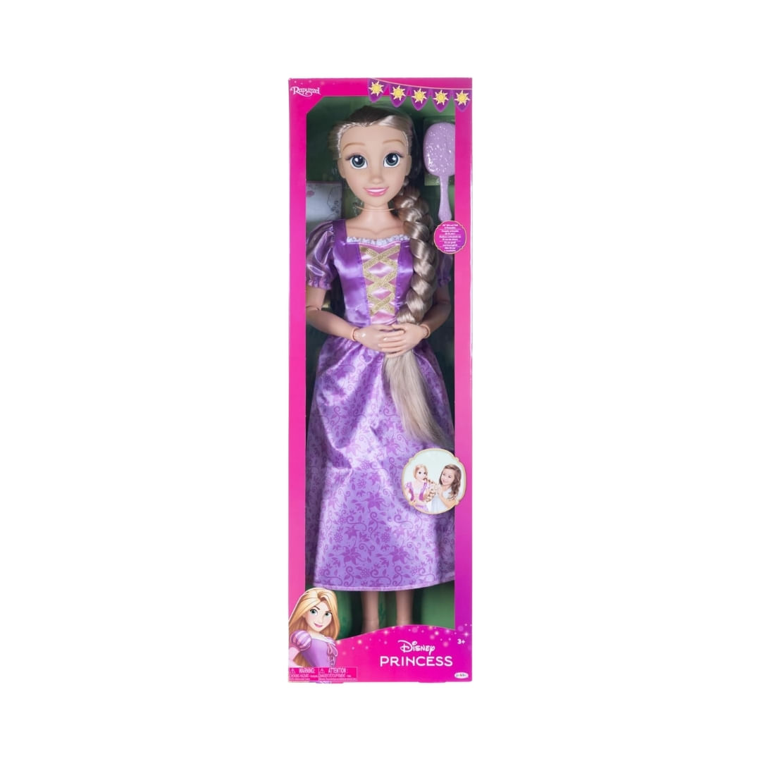 Muñeca Princesa Rapunzel Talle XL Jakks - Imagen 2