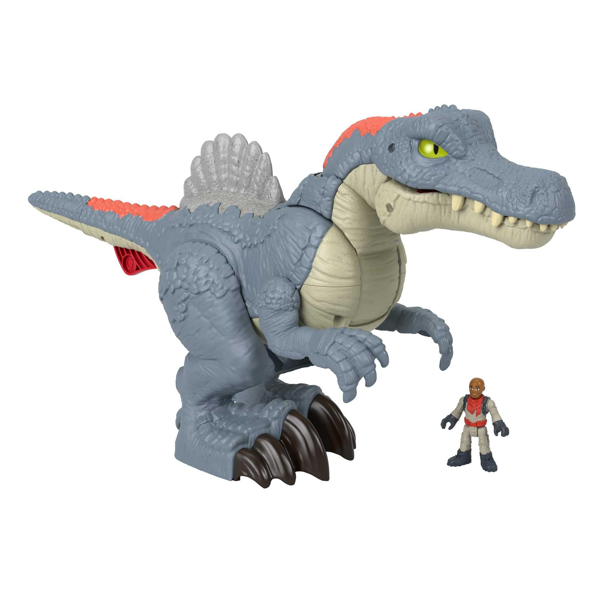 Imaginext Jurassic World Spinosaurus Modo Ataque