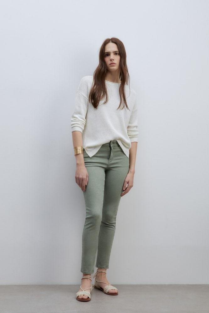 Jeans Col High Rise Sk Ankle - Imagen 2
