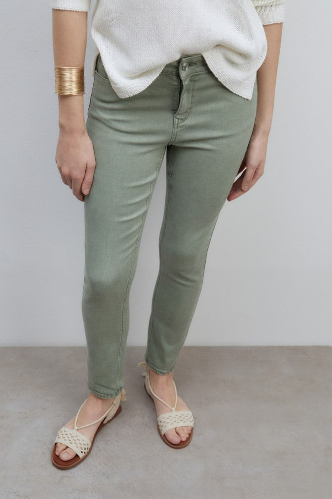 Jeans Col High Rise Sk Ankle - Imagen 3