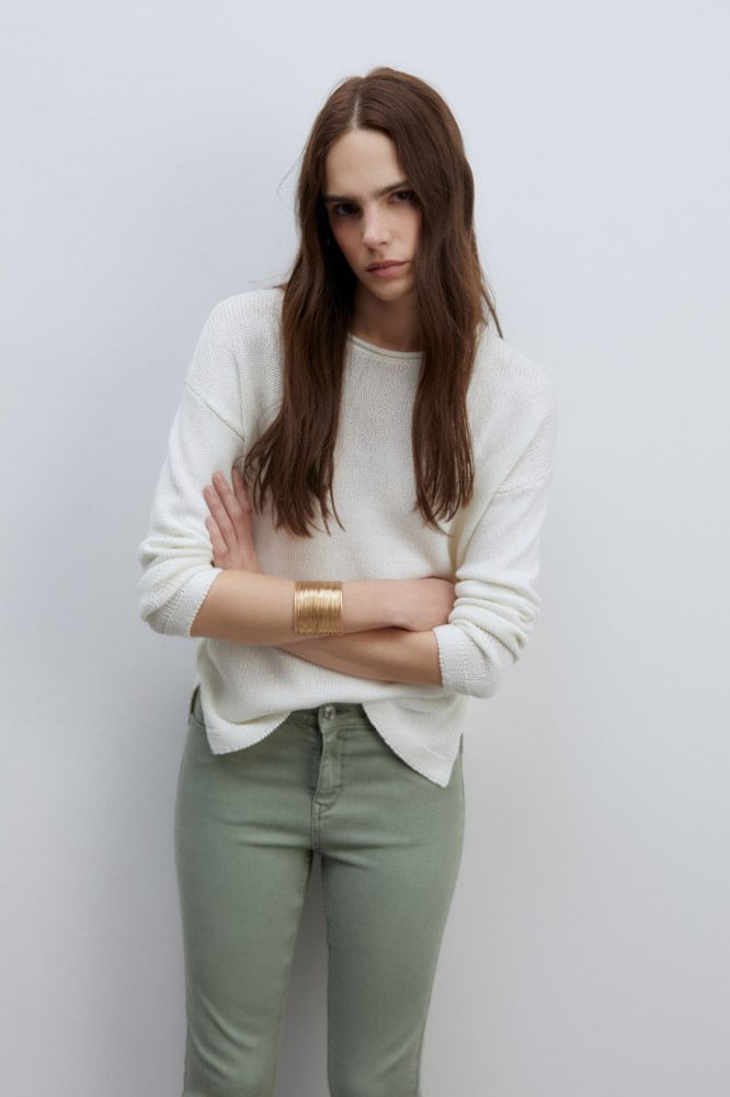Jeans Col High Rise Sk Ankle
