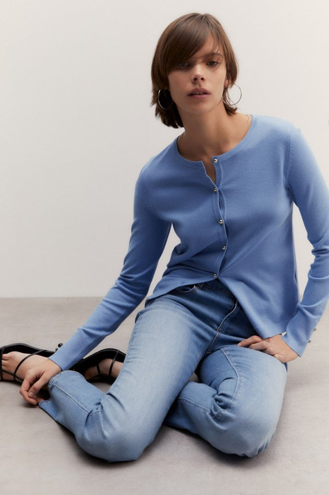 Jeans Skinny High Rise Wb - Imagen 2