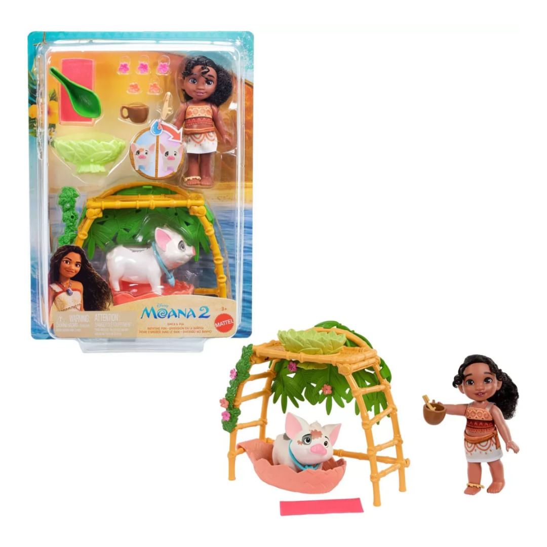 Moana 2 Set De Juego Hermana Con Accesorios