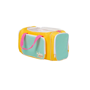 Alternative view of Bolsa Térmica Igloo 24 Latas Duffel Retro Amarillo 60965