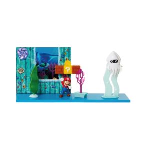 Super Mario Bajo el Agua Play Set Jakks NTND