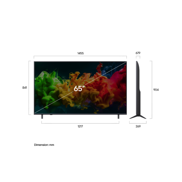TV LG 65QNED80BSG.AWH 65" 4K QNED Mini LED - Imagen 2