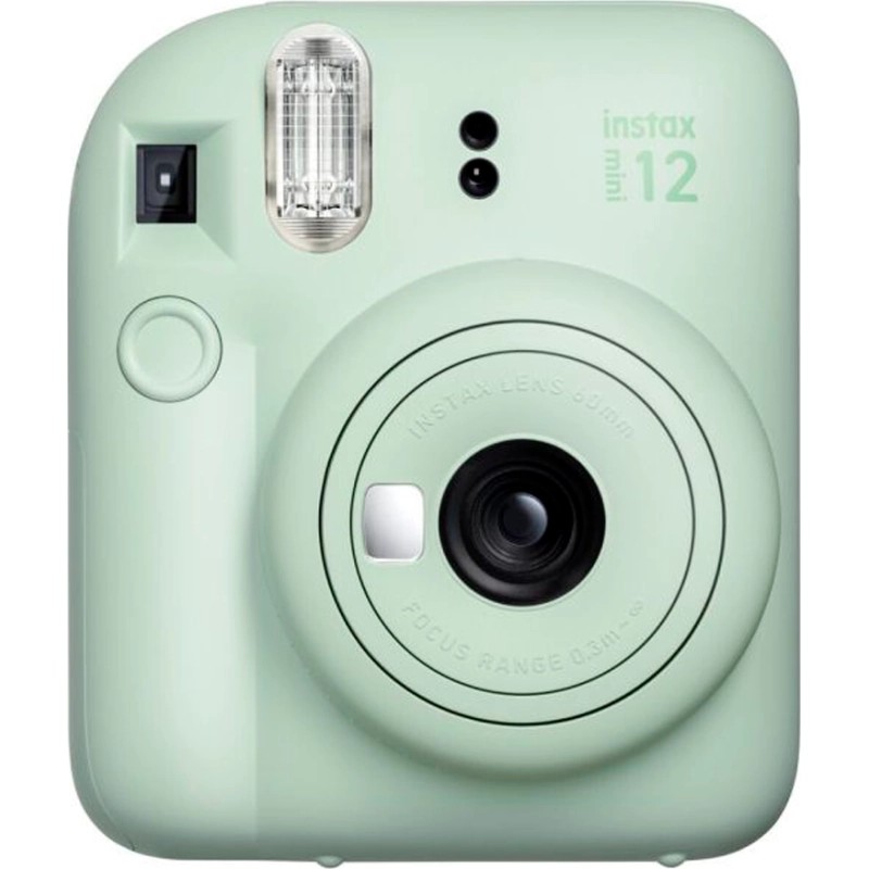 Camara Fotografica Fuji Instax Mini 12 Mint Green 44613 6 Gtia 1 Mes