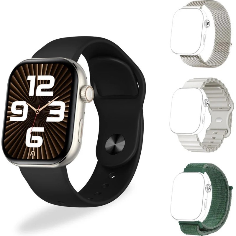 Reloj Smartwatch Argomtech S40 Astral Sran Green Ivory Rtc80611