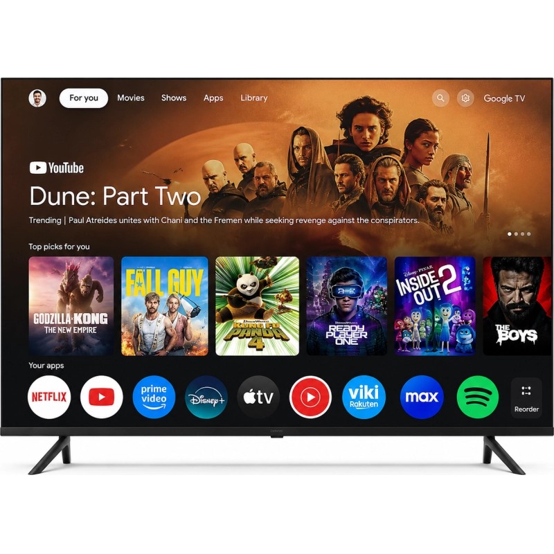 Tv Jam 50 Smart Led 4K Google Tv Gtm5Ultra‑50Gfsa