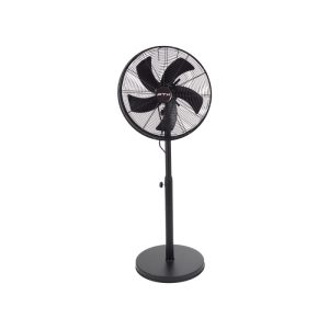 Ventilador De Pie Ftx 3 Velocidades Brisa 60W 220V Negro Metal Fs 40Mf