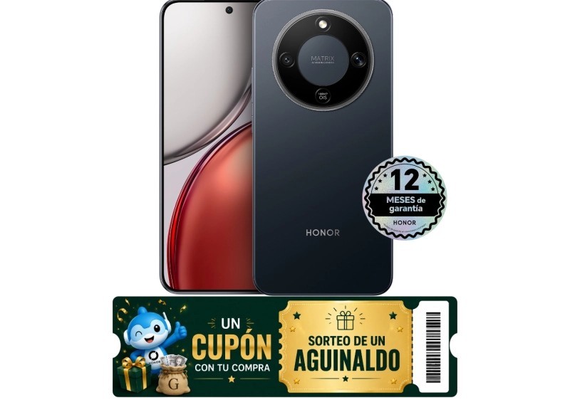 Celular Honor Magic 8 Lite 8 256Gb Dual Sim Nfc Midnight Negro 5109Cad