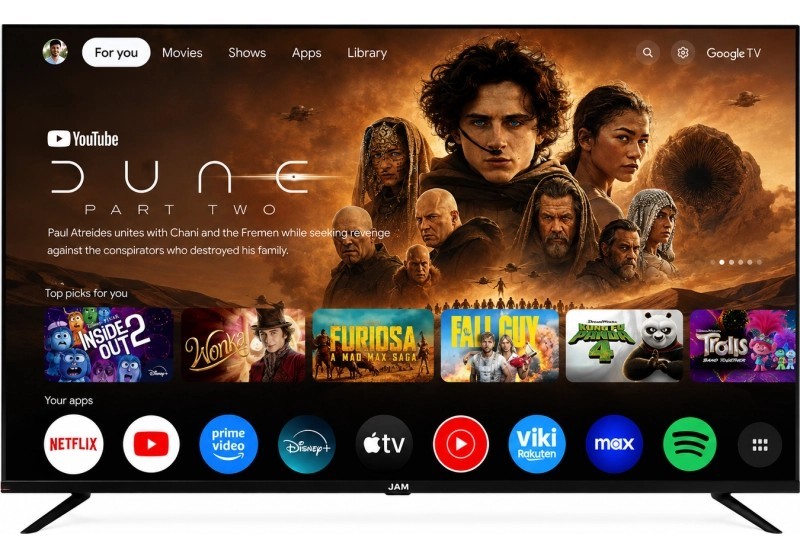 Tv Jam 50 Smart Google Tv 4K Dolby Vision Dolby Atmos Gtm5Ultra 50Nsa