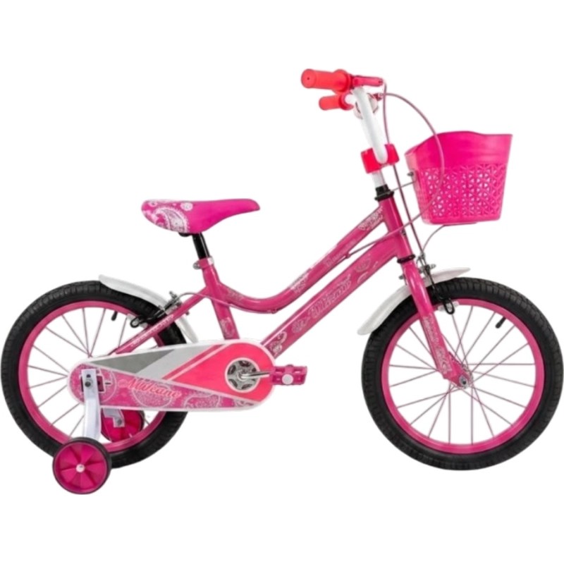 Bicicleta Milano Fiorenza Aro 16 Fucsia