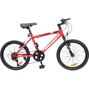 Bicicleta Milano Action Aro 20 6V Rojo