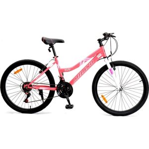 Bicicleta Milano Action Aro 24 18V Rosado