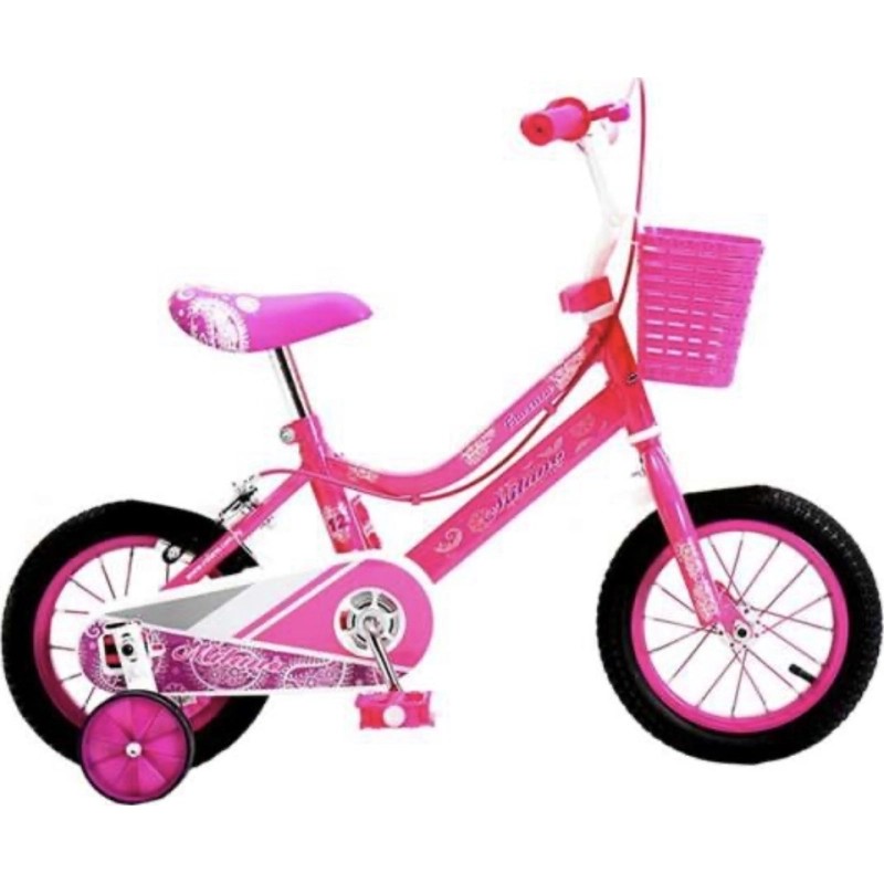 Bicicleta Milano Fiorenza Aro 12 Fucsia