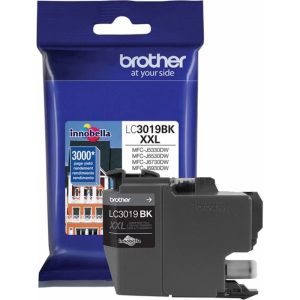 Cartucho De Tinta Para Impresora Brother Mfcj6730Dw Lc3019Bk Negro