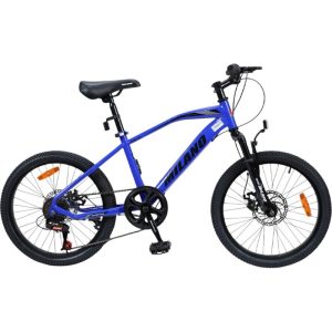 Bicicleta Milano Saeta Sus Swing Aro 20 7V Azul