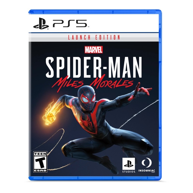 Juego Sony Ps5 Marvel Spiderman Miles Morales Launch Edition En Fr Sp