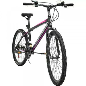 Bicicleta Veloz Thunder Aro 26 Negro/Fucsia - Imagen 2