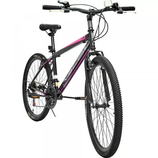 Bicicleta Veloz Thunder Aro 26 Negro/Fucsia - Imagen 2