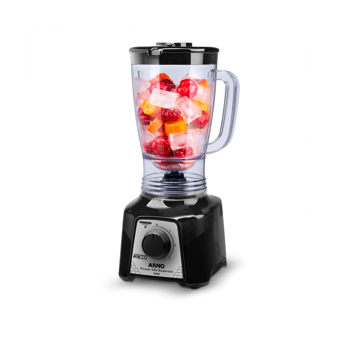 Licuadora Arno Lq19 Power Mix Essential Negra 3Veloc 700W 220V - Imagen 2