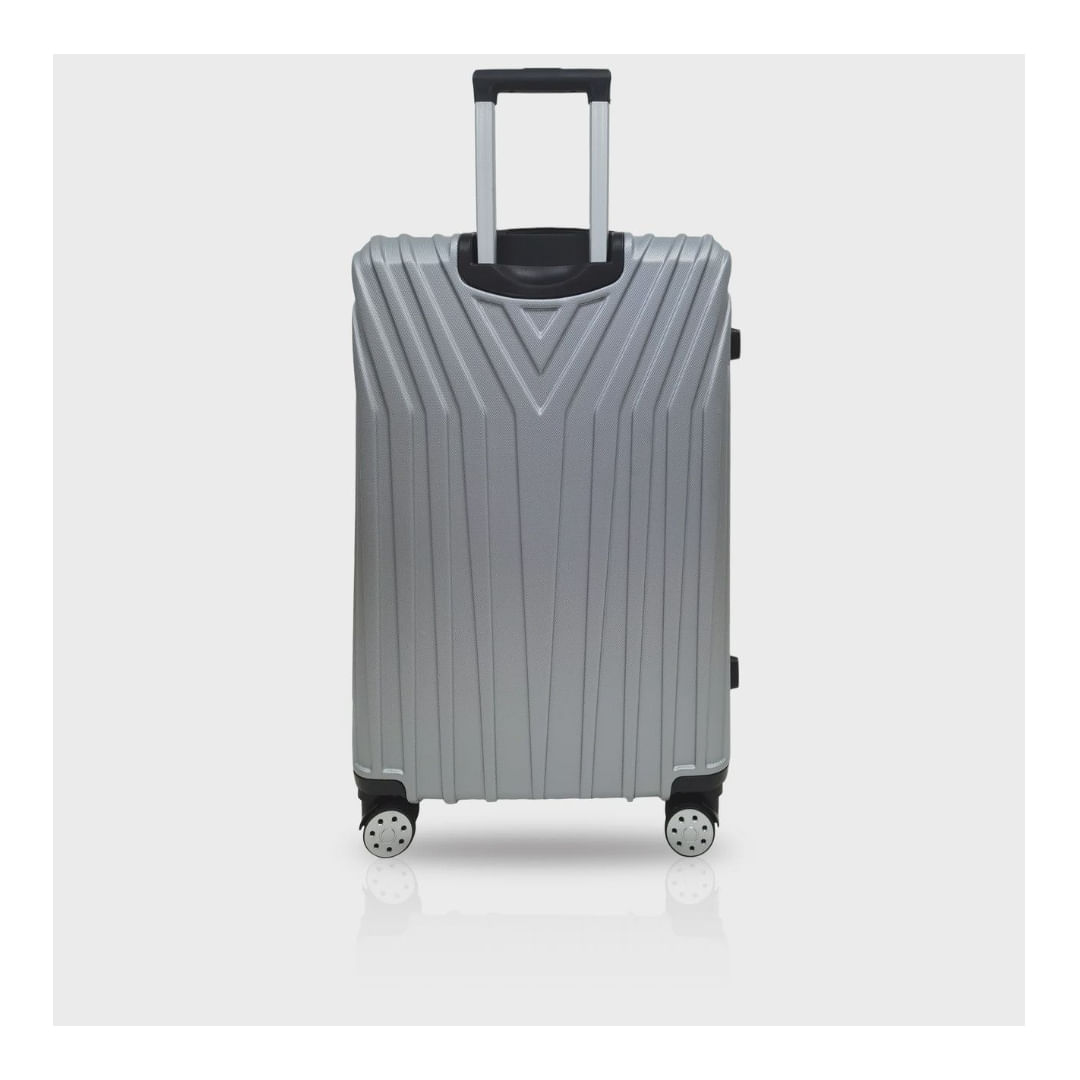 Maleta Bordo Hardside Grande 28In Silver White - Imagen 2