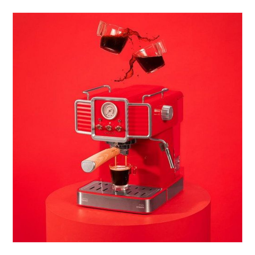 Cafetera Power Espresso 20 Tradizionale Light Red - Imagen 2