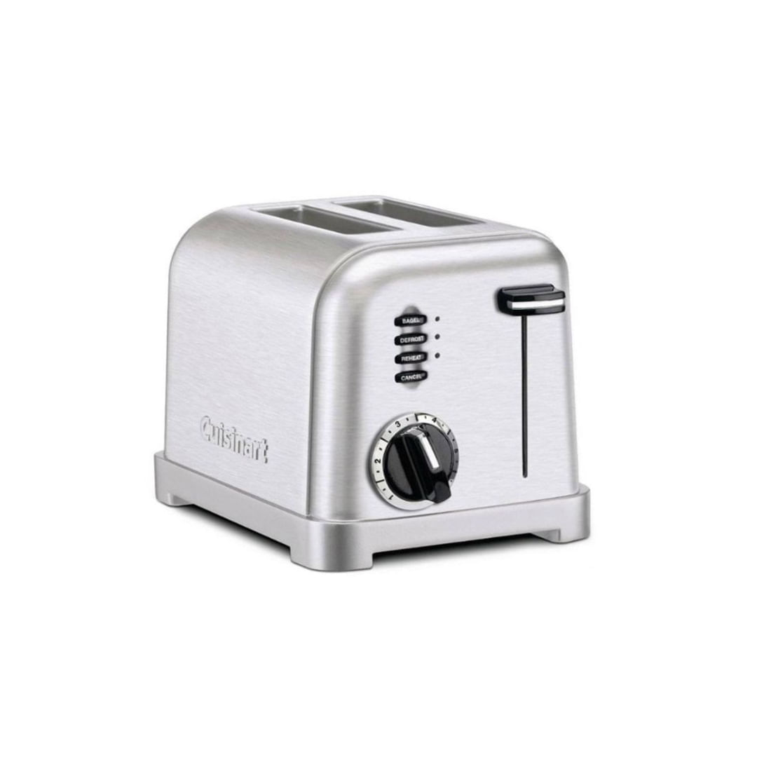 Tostadora Clasica Metal 2 Panes 6 Niveles Inox 220V